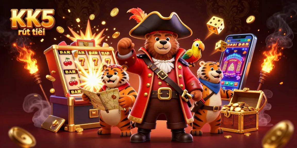 Experience jackpot thrills with KK5 rút tiền at an exciting online casino.